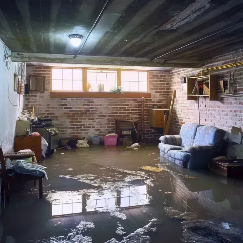 Flooded Basement Cleanup in Hollis Center, ME